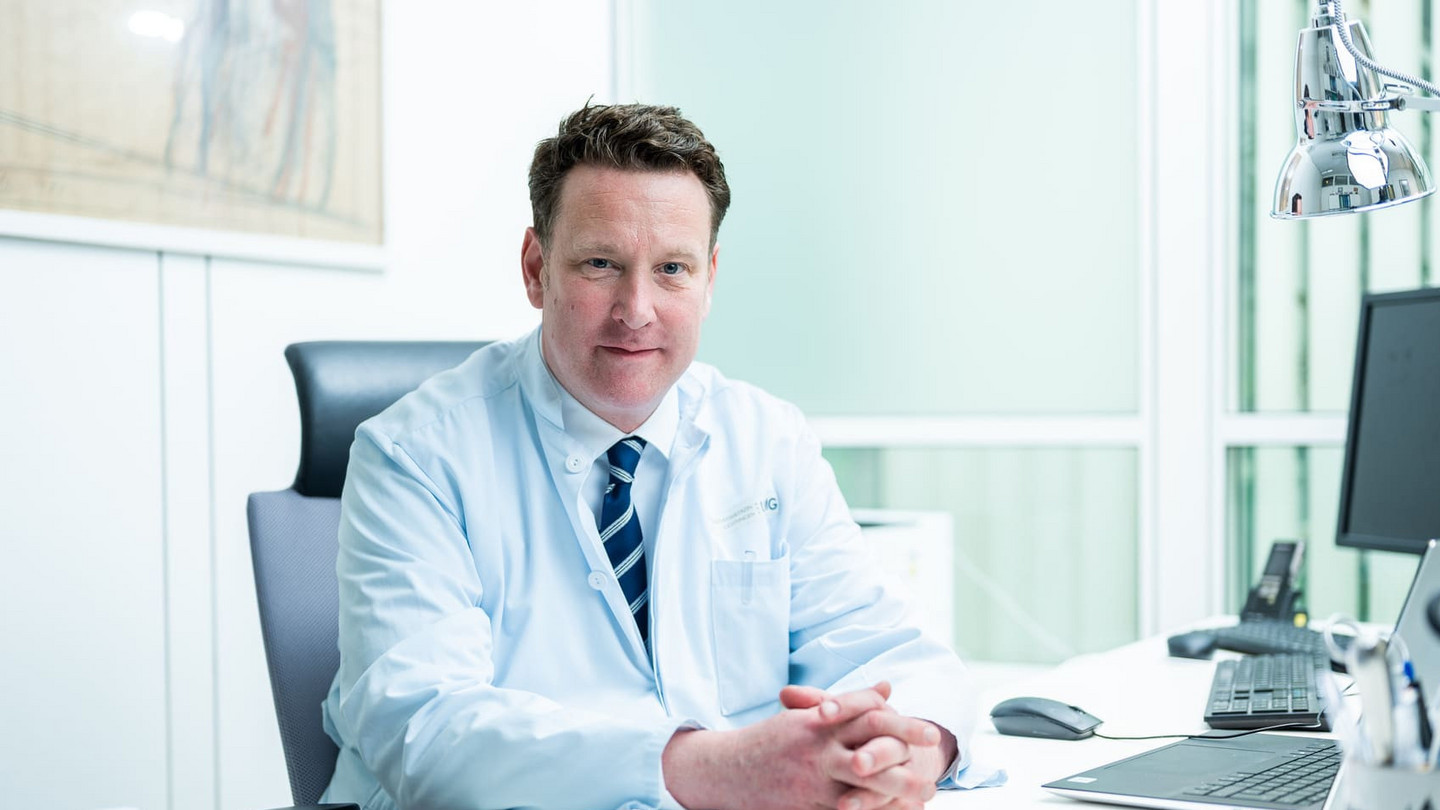 Prof. Dr. Wolfgang Lehmann, Direktor der Klinik für Unfallchirurgie, Orthopädie und Plastische Chirurgie